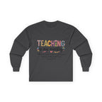 Teaching Is My Ministry Long Sleeve Tee — Inspirational Teacher Shirt (Colossians 3:23)