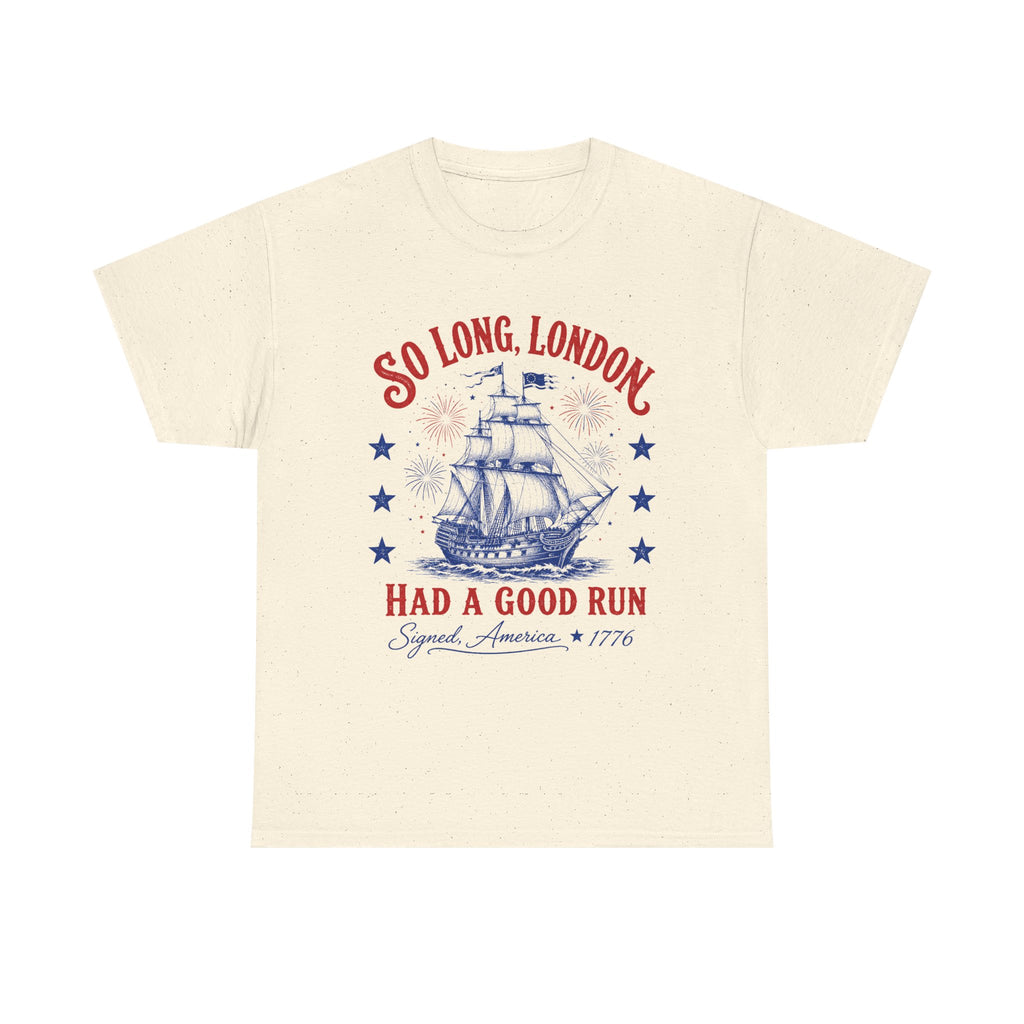 So Long London Ship T-Shirt