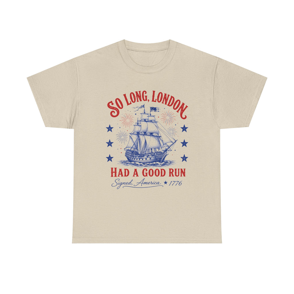 So Long London Ship T-Shirt