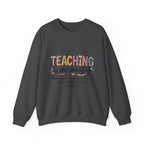 Crewneck Sweatshirt — "Teaching Is My Ministry" Inspirational Christian Teacher Sweatshirt
