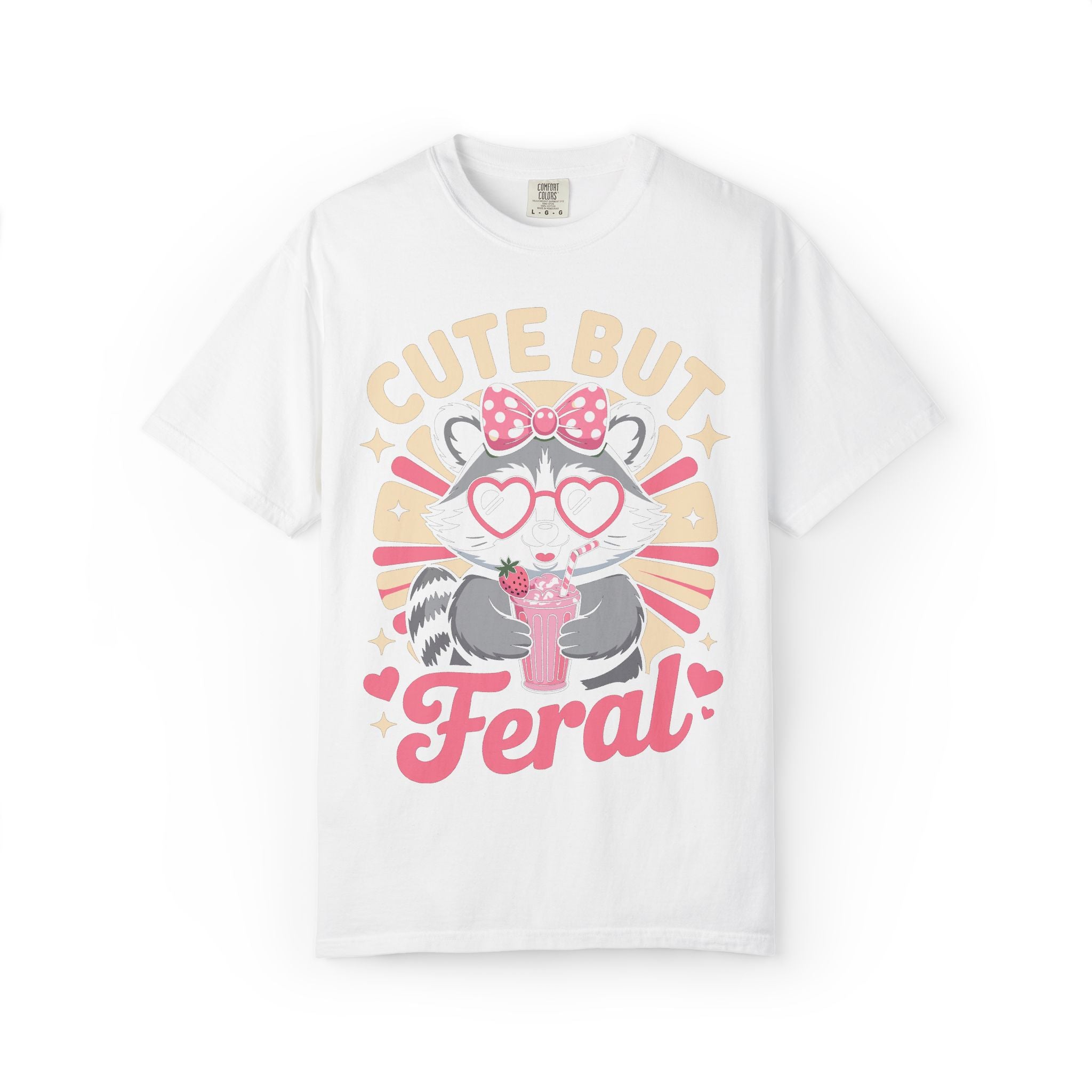 Cute But Feral Raccoon T-Shirt