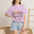Teaching Is My Ministry T-Shirt — Christian Teacher Gift, Biblical Colossians 3:23 Tee