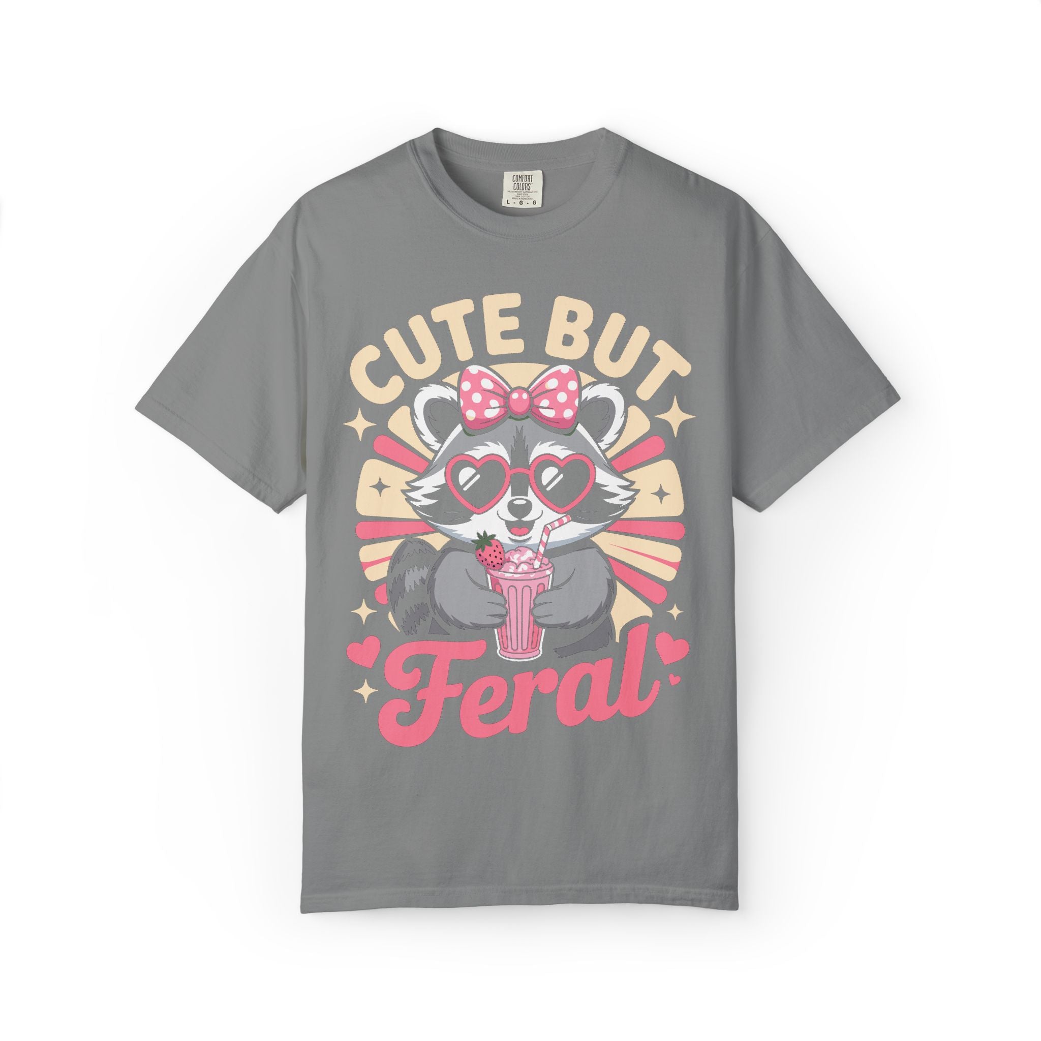 Cute But Feral Raccoon T-Shirt