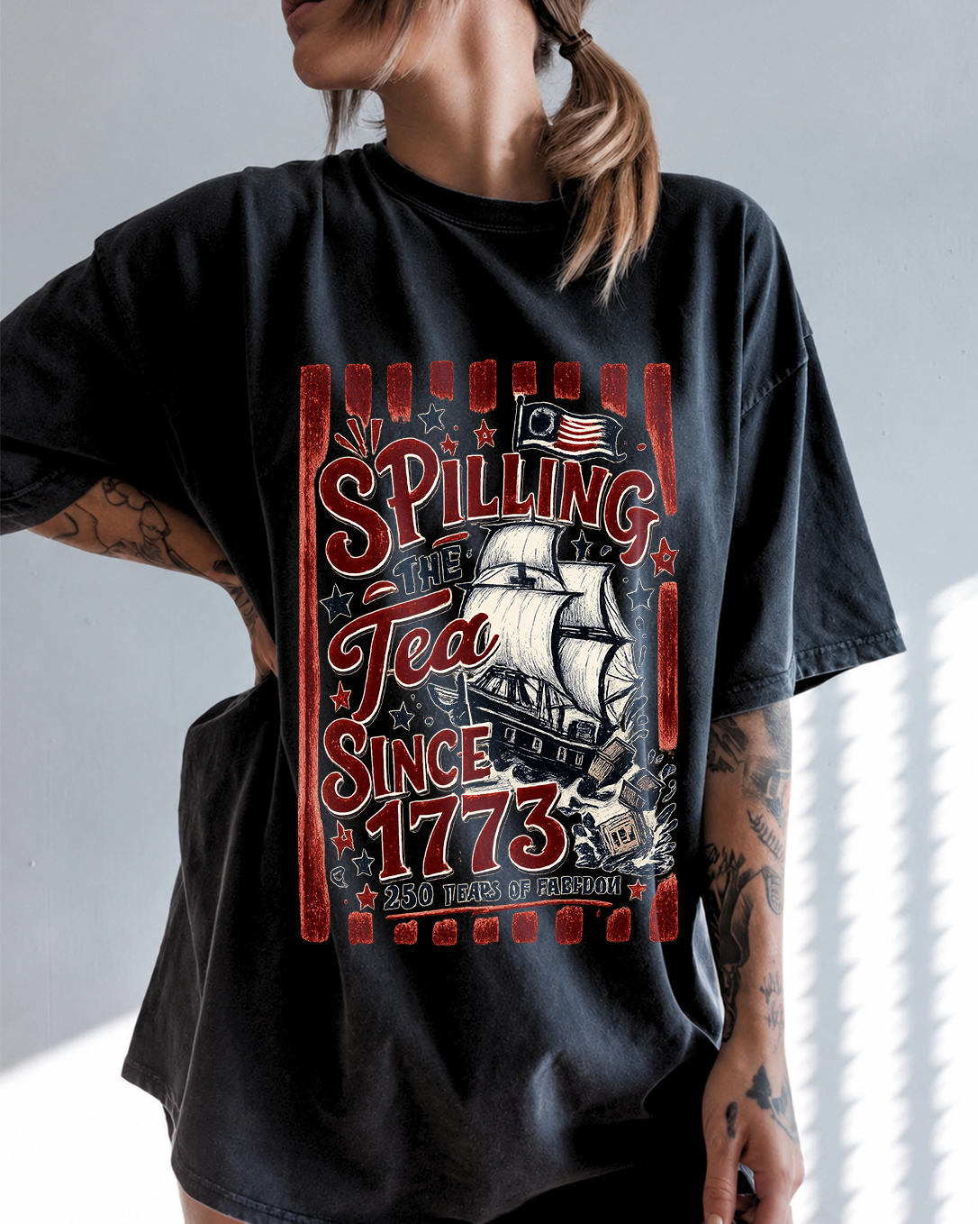 Spilling the Tea Since 1773 T‑Shirt