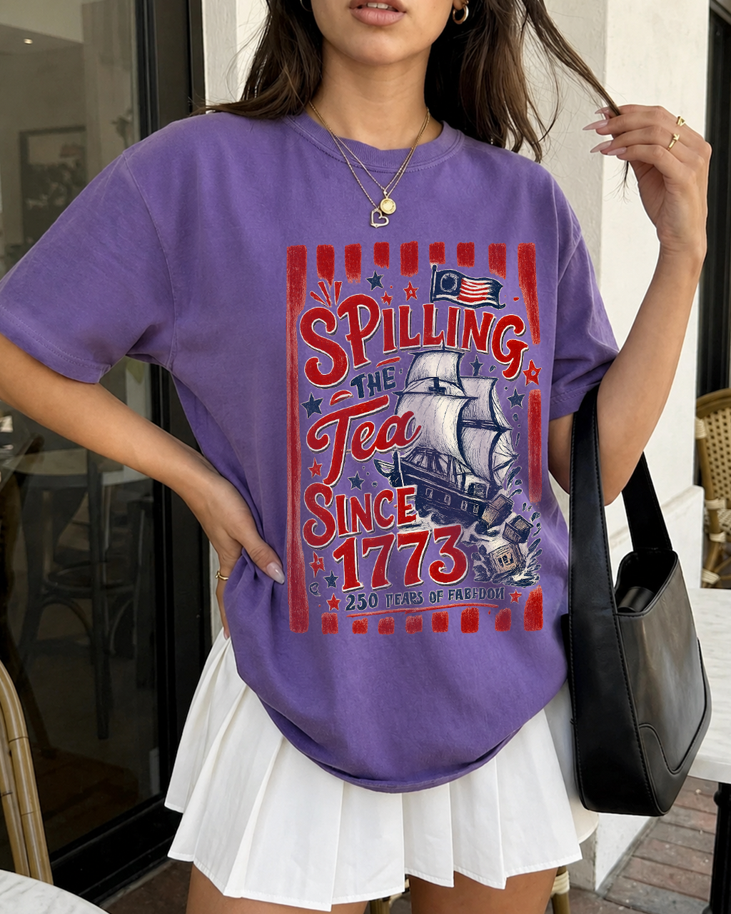 Spilling the Tea Since 1773 T‑Shirt